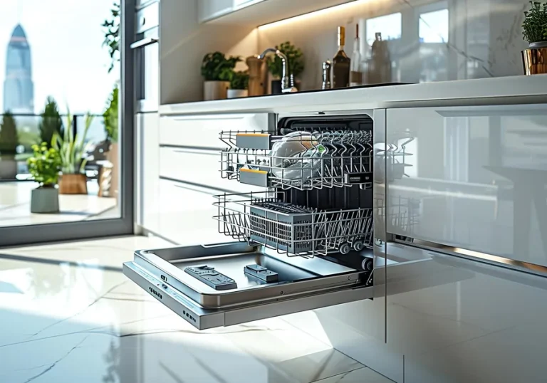 Standing water in the dishwasher: work through this first